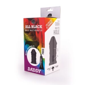 All Black - Male Masturbator DADDY