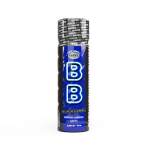 BB Amyl Black Label Tall (Blue Boy) Poppers 24ml